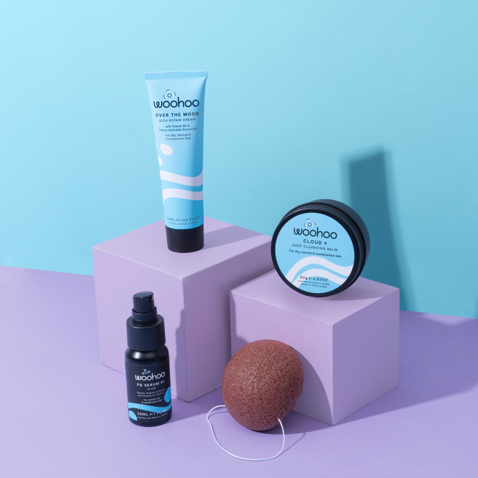 'Hydrate + Nourish' 3 Step Face Bundle (for Normal / Dry skin)